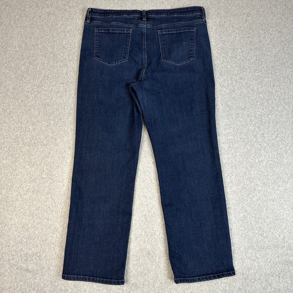 Buffalo David Bitton Jeans Womens Size 16/36 Blue Alyssa High Rise Straight Leg - Picture 5 of 12